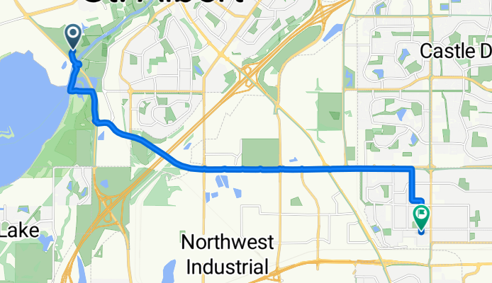 Grey Nuns White Spruce Park Tr, St. Albert to 130 St NW, Edmonton