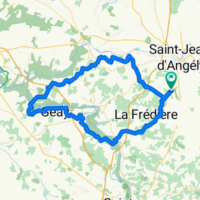 étape ride #6 Taillebourg maya châteaux