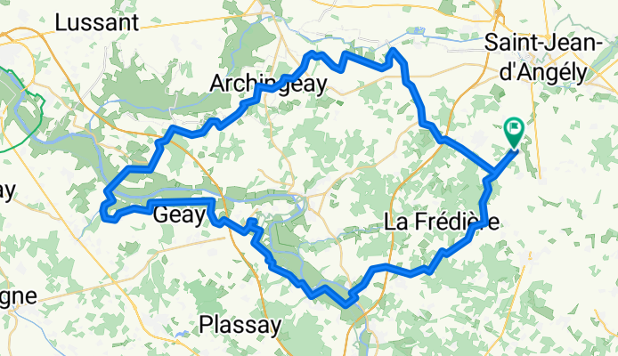 étape ride #6 Taillebourg maya châteaux