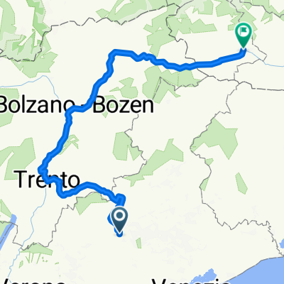 Via San Bassiano, Bassano del Grappa nach Muchargasse, Lienz