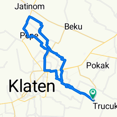 Route to Jalan Ki Hajar Dewantara