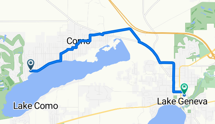 Canary Rd, Lake Geneva to Center St, Lake Geneva