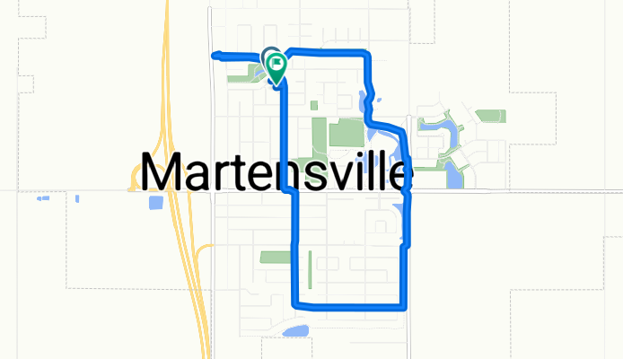 Fourth St N, Martensville to Fourth St N, Martensville