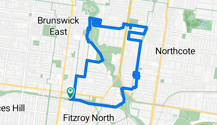 Holden St/Nicholson St to Holden St/Nicholson St