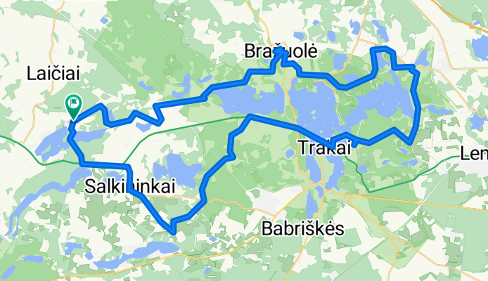 Monaičio g., Užkryžiai to Monaičio g., Užkryžiai