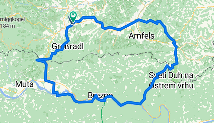 Route in Eibiswald