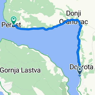 Jadranska magistrala, Dobrota to Jadranska magistrala, Perast