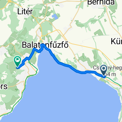 Budai Nagy Antal utca, Balatonakarattya to Forrás utca, Balatonalmádi