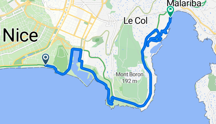 De Quai des États-Unis à Le Gentilhomme