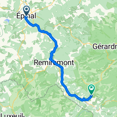 epinal - le menil bei le thillot