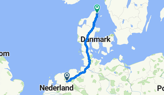 Stationsplein to Kirkepladsen (Frederikshavn)