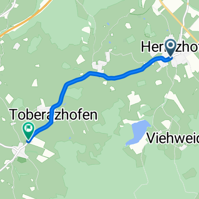 Route zu Engerazhofen