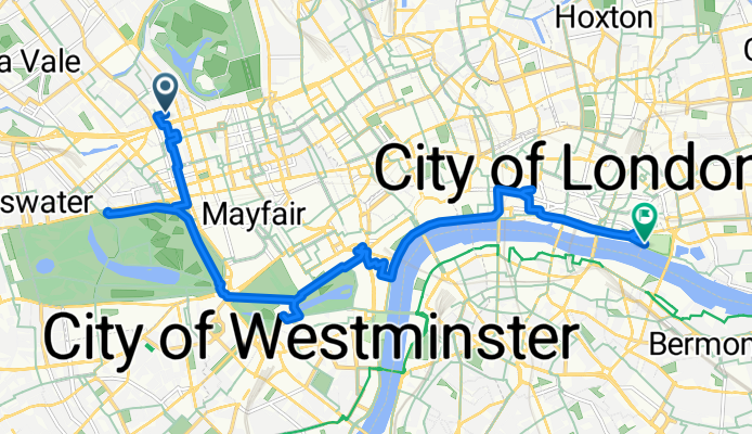 Melcombe Street, London to The Tower Of London, London