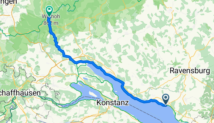 Friedrichshafen - Emmingen-Liptingen