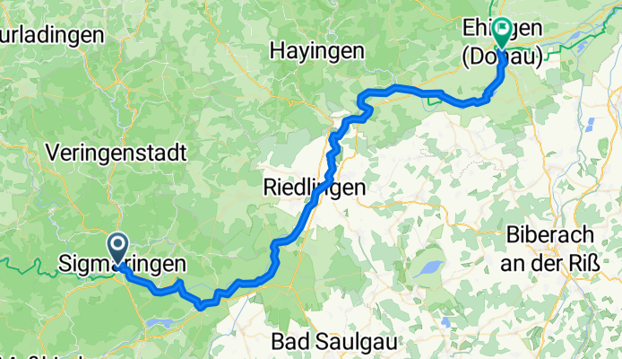 Sigmaringen - Ehingen an der Donau