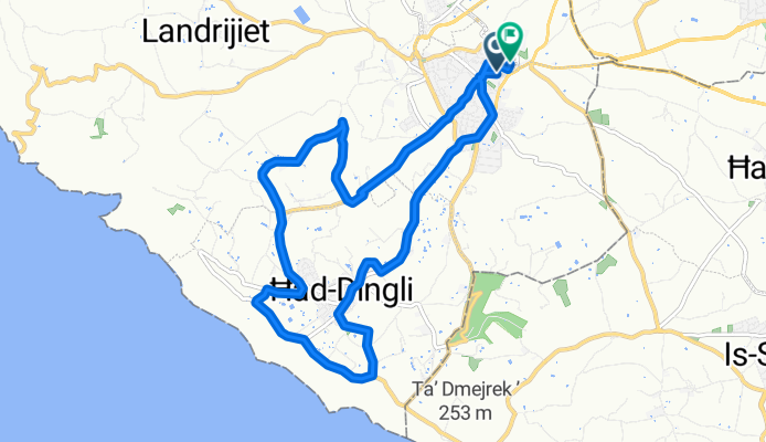 Vjal Santu Wistin, Rabat to Triq Labini, Rabat