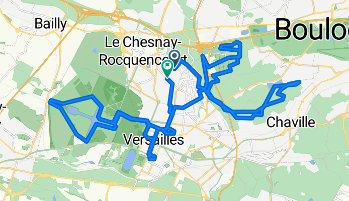 Rue Corneille, Le Chesnay-Rocquencourt à Rue Corneille, Le Chesnay-Rocquencourt