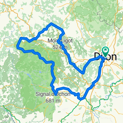 Rue Vaillant, Dijon nach Rue Vaillant, Dijon