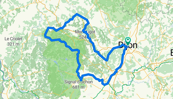 Rue Vaillant, Dijon nach Rue Vaillant, Dijon