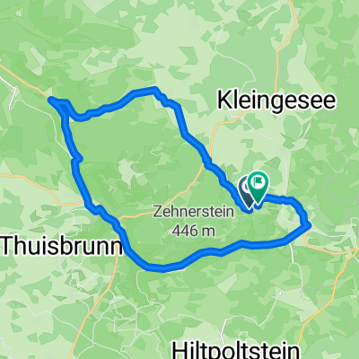 Route in Obertrubach