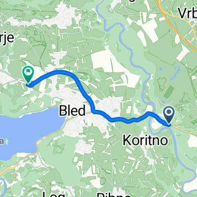 Regionalna Cesta 209, Lesce až Rečiška cesta, Bled