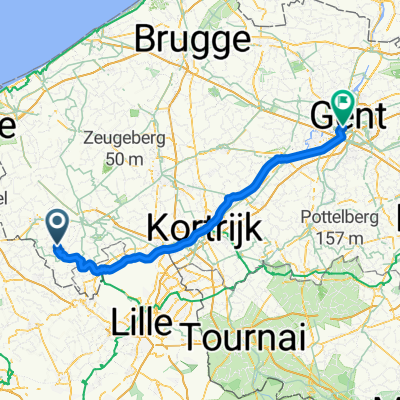 Petruswegel naar Koning Albertlaan