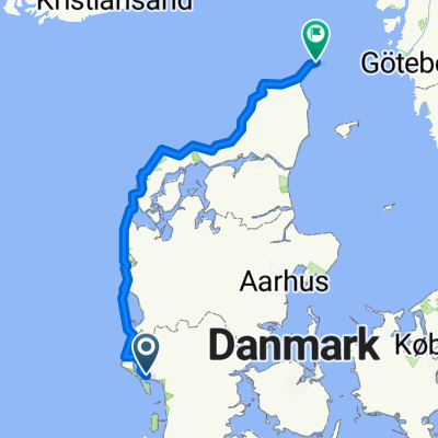 National Cykelrute 1 – Vestkystruten
