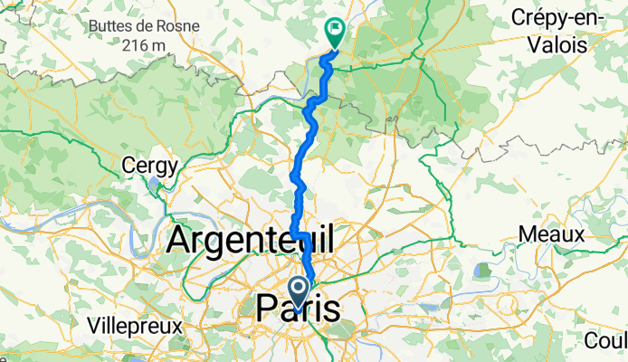 From Paris to Château-Thierry