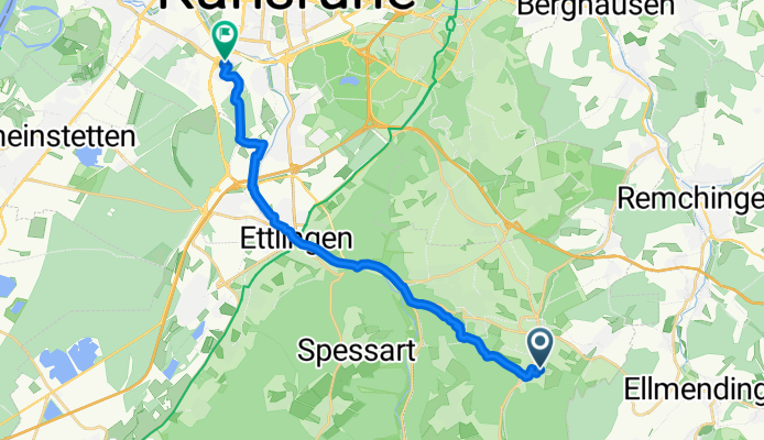 Von Karlsbad bis Karlsruhe