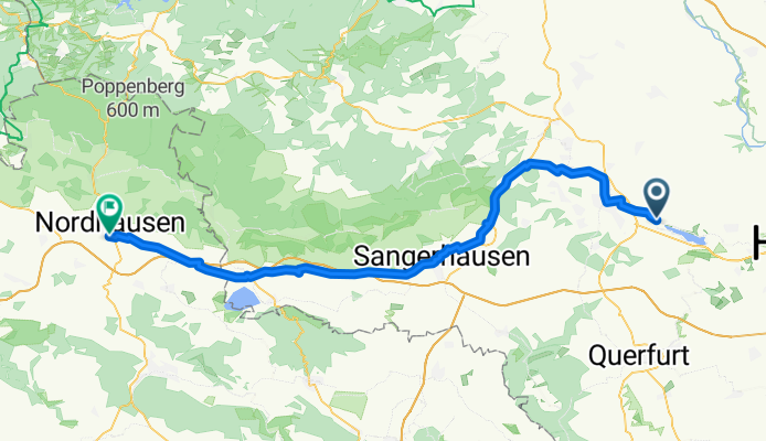 Erdeborn - Nordhausen