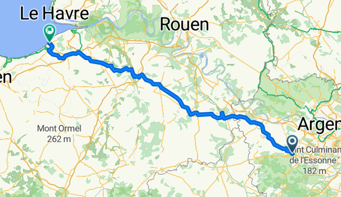 Rue du Docteur Grellière, Neauphle-le-Château à Rue Victor Hugo, Deauville