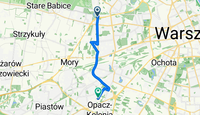 От aleja Obrońców Grodna до Skoroszewska