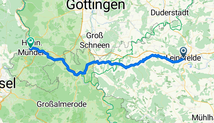 Leinefelde - Hann. Münden