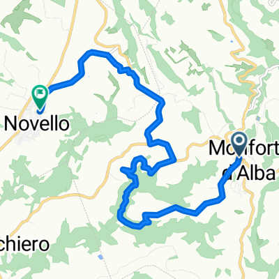 From Monforte d'Alba to Novello