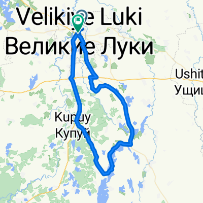 Кольская улица, Великие Луки до Октябрьский проспект, Великие Луки