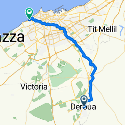 Bd Hassan II, Deroua to Boulevard de l'Océan Atlantique, Mechouar