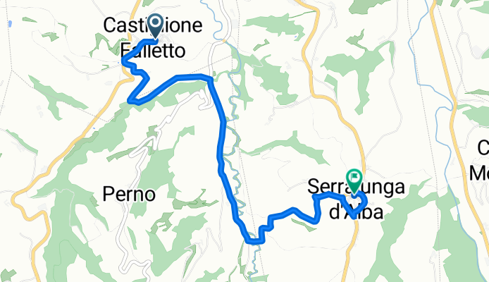 From Castiglione Falletto to Serralunga d'Alba