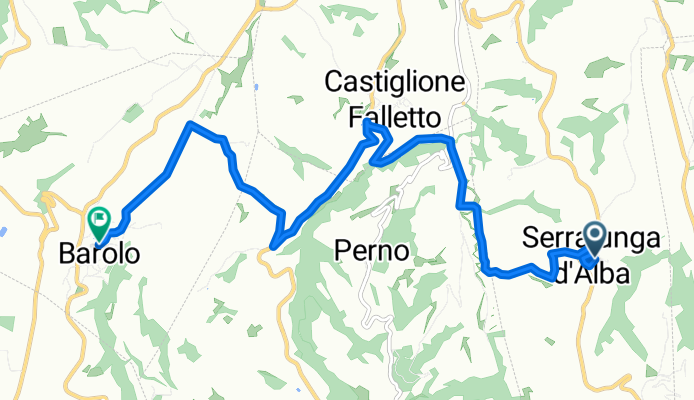 From Serralunga d'Alba to Barolo