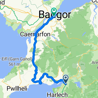 Penrhyndeudraeth - Bangor