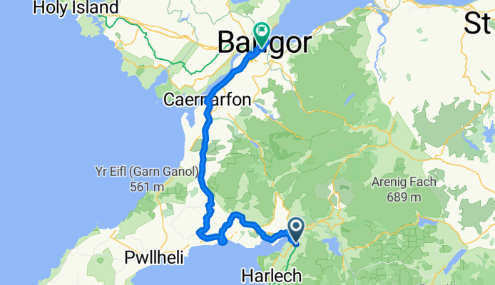 Penrhyndeudraeth - Bangor