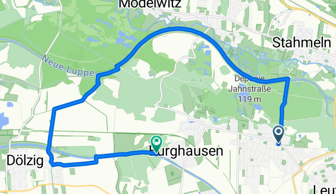 Pflaumestraße, Leipzig nach Dölziger Straße, Leipzig