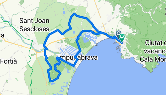 17 AIGUAMOLLS Roses Pont-Da-Vinci Castelló Ermita-de-St-Antoni Cortalets Aguait dels Capons Passera de la Muga Empuriabrava Ciutadella