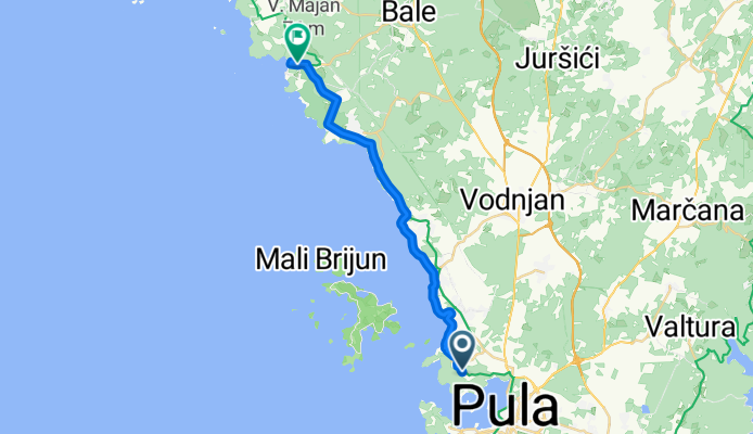 44.888, 13.821 to 45.020, 13.721