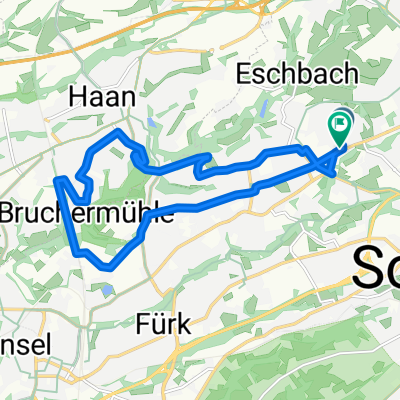 Focher Straße, Solingen nach Focher Straße, Solingen