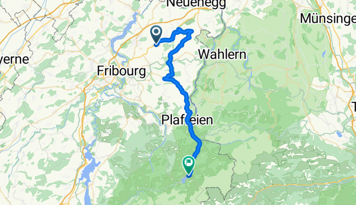 Ried, Schmitten FR nach Gypsera, Schwarzsee