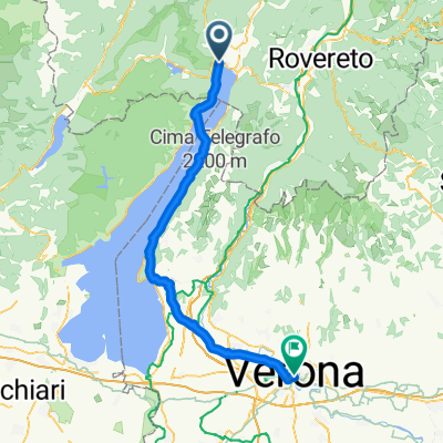 From Riva del Garda to Verona