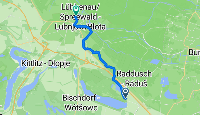 Raddusch nach Topfmarkt