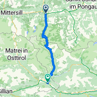 Von Bruck an der Großglocknerstraße bis Dölsach