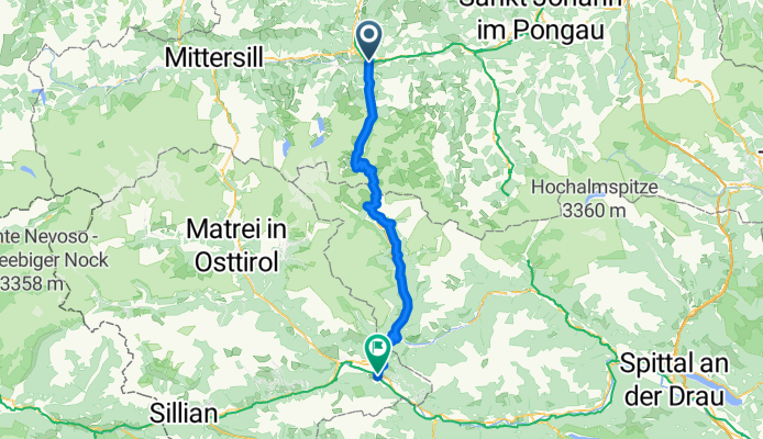 Von Bruck an der Großglocknerstraße bis Dölsach
