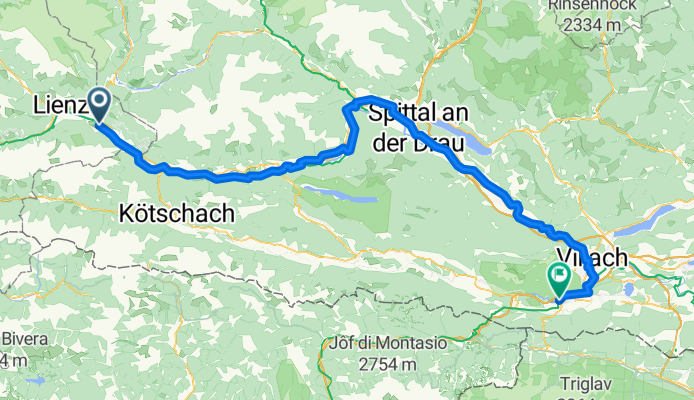 Von Dölsach bis Villach